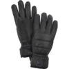 Hestra Alpine Leather Primaloft Handschuhe Schwarz