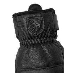 Hestra Alpine Leather Primaloft, Ski Mitten, Black -Hestra-Shop hestra alpine leather primaloft ski mitten black 237804 18197