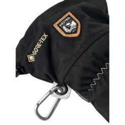 Hestra Army Leather Gore-Tex 3-finger, Ski Gloves, Black -Hestra-Shop hestra army leather gore tex 3 finger ski gloves black 237762 15798