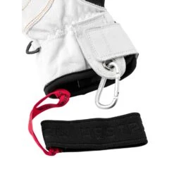 Hestra Army Leather Gore-tex Ski Gloves, Black/white -Hestra-Shop hestra army leather gore tex ski gloves blackwhite 238280 12081