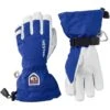 Hestra Army Leather Heli Ski Jr, Ski Gloves, Junior, Royal Blue