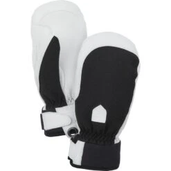 Hestra Army Leather Patrol Ski Mitten, Women, Black -Hestra-Shop hestra army leather patrol ski mitten women black 190349 18190