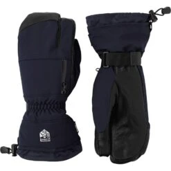 Hestra CZone Pointer, 3-finger Ski Gloves, Navy