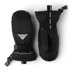 Hestra CZone Skare Fäustlinge Kinder Schwarz