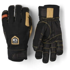 Titelseite 2 Hestra Ergo Grip CZone Tactile Short 5-Finger Handschuhe Schwarz