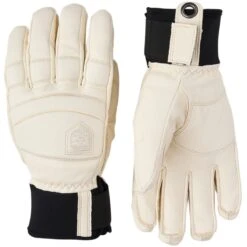 Hestra Fall Line, Ski Gloves, Almond White/almond White