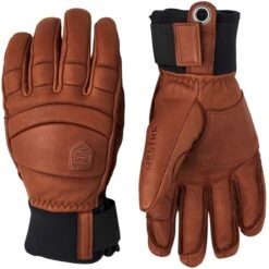 Hestra Fall Line, Ski Gloves, Brown/brown