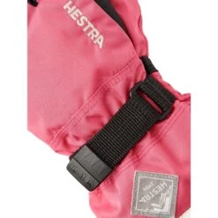 Hestra Gauntlet 3-finger Ski Gloves, Junior, Fuchsia