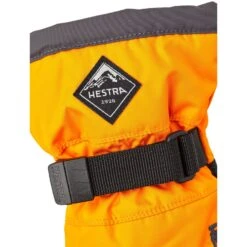 Hestra Gauntlet CZone Jr, Ski Gloves, Junior, Orange/graphite -Hestra-Shop hestra gauntlet czone jr ski gloves junior orangegraphite 21172 281904 21172