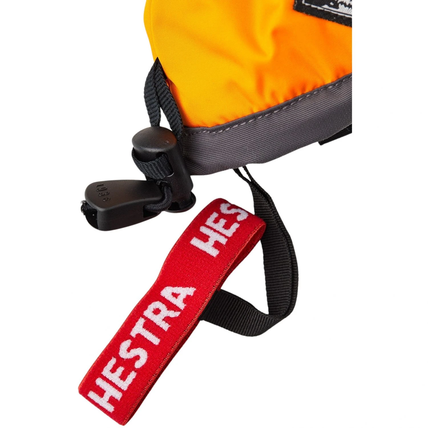 Hestra Gauntlet CZone Jr, Ski Mitt, Junior, Orange/graphite 4 Hestra Gauntlet CZone Jr, Ski Mitt, Junior, Orange/graphite – Bild 4