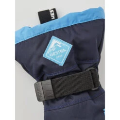 Hestra Gauntlet CZone Fäustlinge Kinder Blau/grau 8 Hestra Gauntlet CZone Fäustlinge Kinder Blau/grau -Hestra-Shop hestra gauntlet czone mittens kids dark navy turquise 3