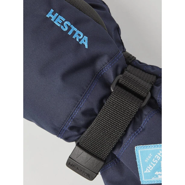 Hestra Gauntlet CZone Fäustlinge Kinder Blau/grau 6 Hestra Gauntlet CZone Fäustlinge Kinder Blau/grau – Bild 6