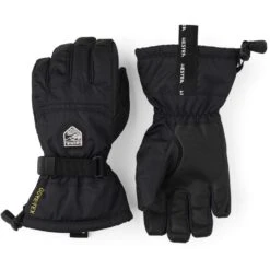 Hestra Gore-Tex Gauntlet Ski Gloves, Junior, Black 8 Hestra Gore-Tex Gauntlet Ski Gloves, Junior, Black -Hestra-Shop hestra gauntlet junior ski gloves gore tex 237102 11566