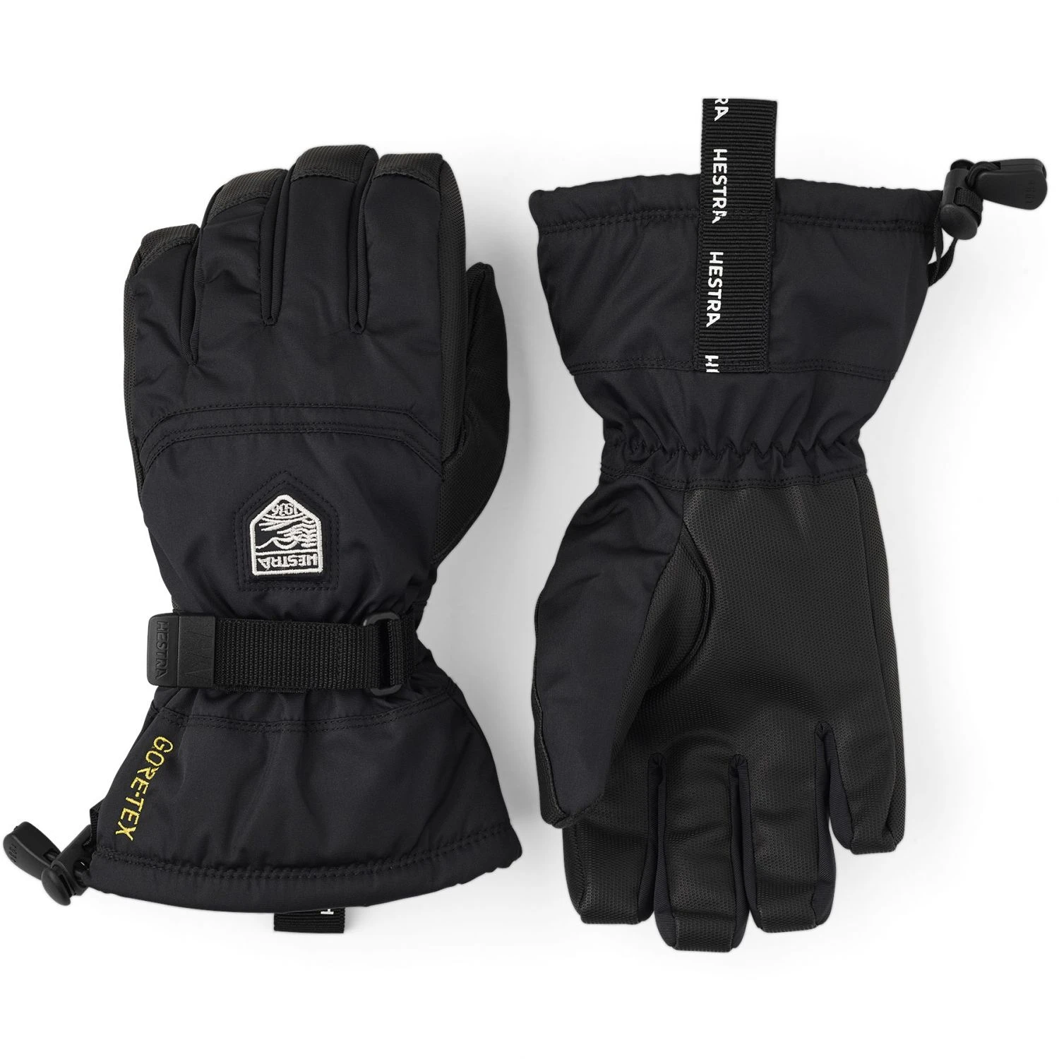 Hestra Gore-Tex Gauntlet Ski Gloves, Junior, Black 3 Hestra Gore-Tex Gauntlet Ski Gloves, Junior, Black – Bild 3
