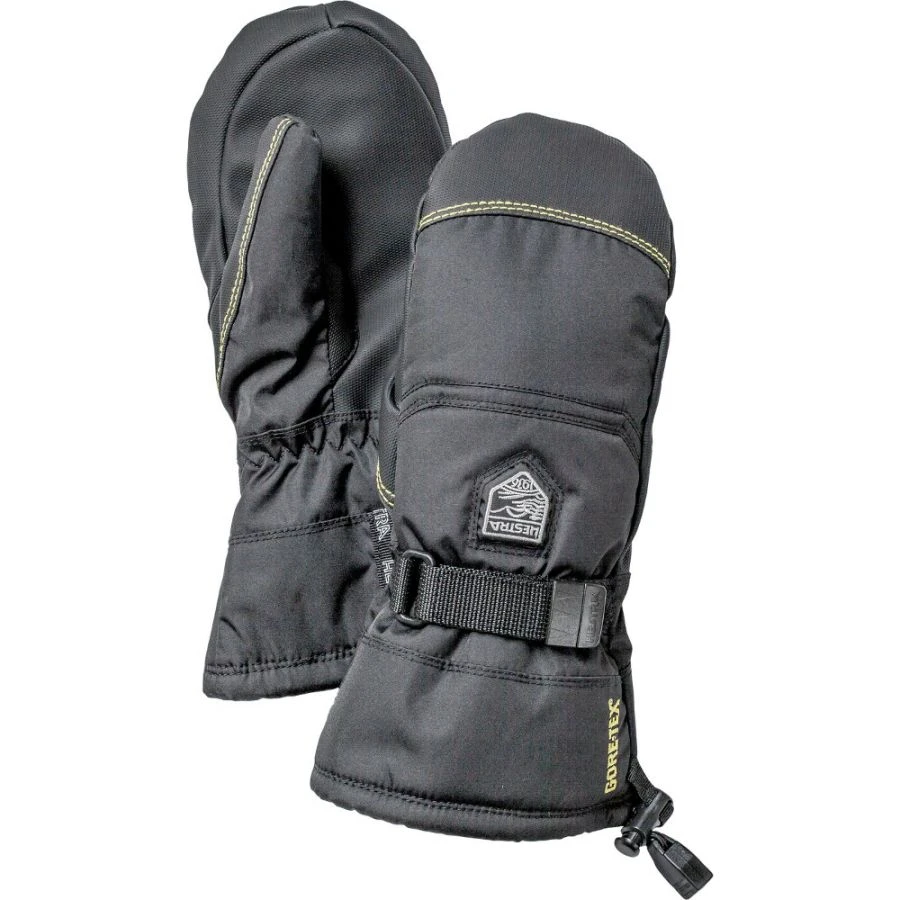 Hestra Gore-Tex Gauntlet Mitt, Junior, Svart 1 Hestra Gore-Tex Gauntlet Mitt, Junior, Svart