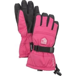 Hestra Gore-Tex Gauntlet Ski Gloves, Junior, Fuchsia -Hestra-Shop hestra gore tex gauntlet ski gloves junior fuchsia 190374 18185