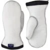 Hestra Heli Ski Liner, Mitt, Women, Offwhite