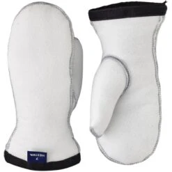 Hestra Heli Ski Liner, Mitt, Women, Offwhite