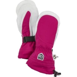 Hestra Heli Ski Mitten, Women, Fuchsia