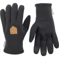 Hestra Infinium Fleece Handschuhe Schwarz