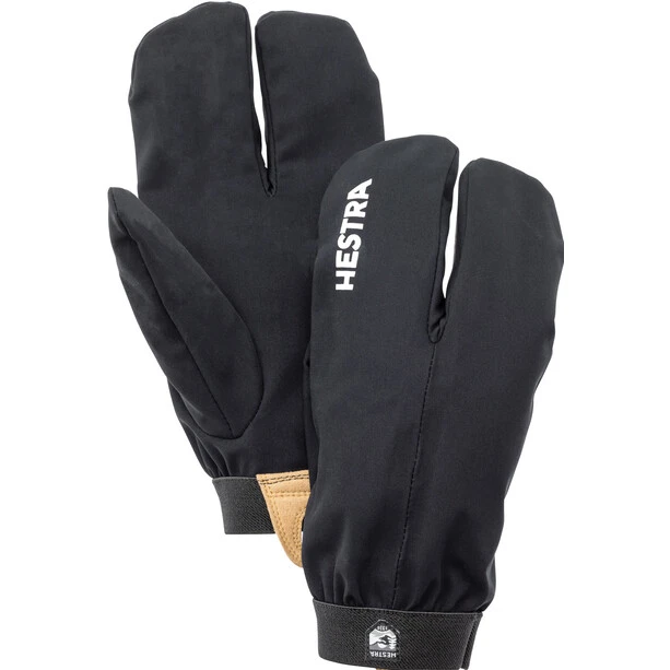 Hestra Nimbus Split Fäustlinge Schwarz 1 Hestra Nimbus Split Fäustlinge Schwarz