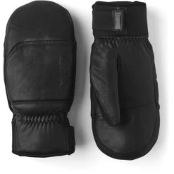 Titelseite 11 Hestra Omni Fäustlinge Schwarz