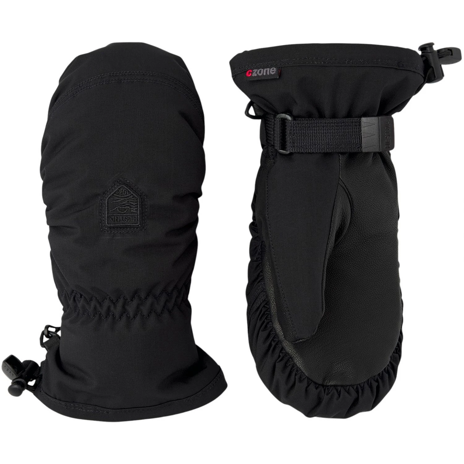 Hestra Powder Czone, Ski Mitts, Women, Black 1 Hestra Powder Czone, Ski Mitts, Women, Black