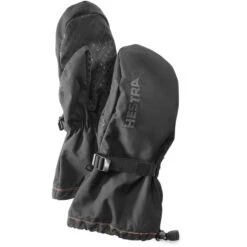 Hestra Pull Over Fäustlinge Schwarz