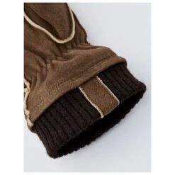 Titelseite -Hestra-Shop hestra womens nora chamois mitt handschuhe detail 2