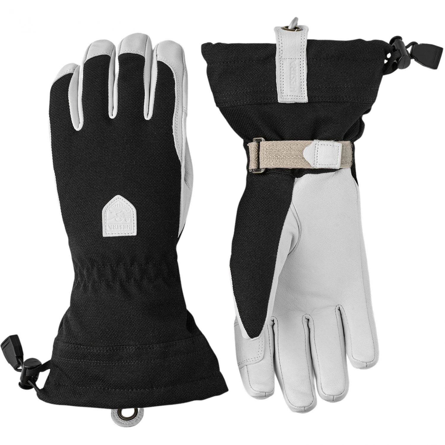 Hestra Women's Patrol Gauntlet, Ski Gloves, Women, Black 1 Hestra Women's Patrol Gauntlet, Ski Gloves, Women, Black